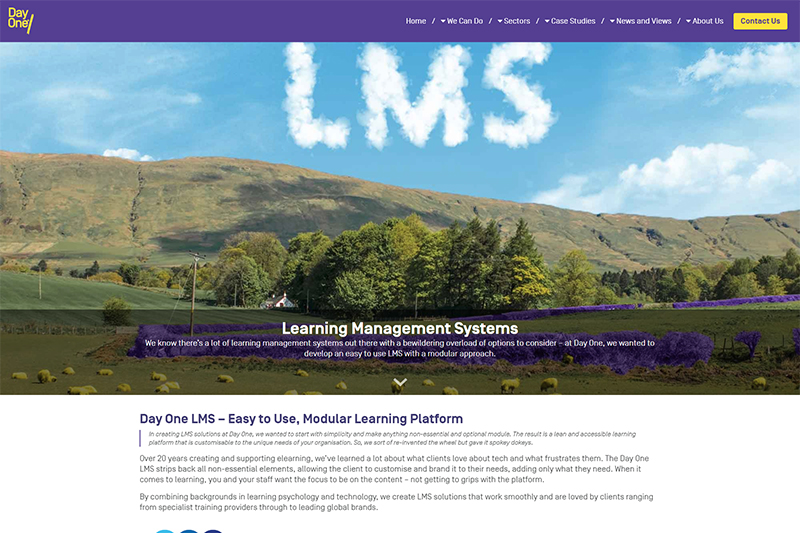 Bespoke LMS solutions from Day One