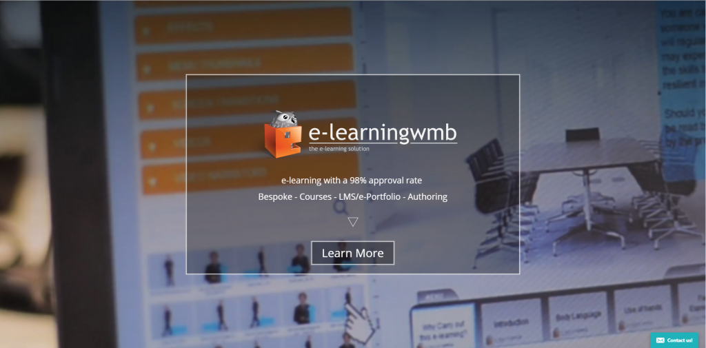 e-Learning WMB website