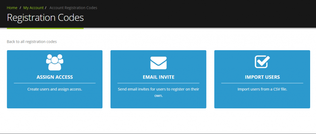 Assign access within the LMS