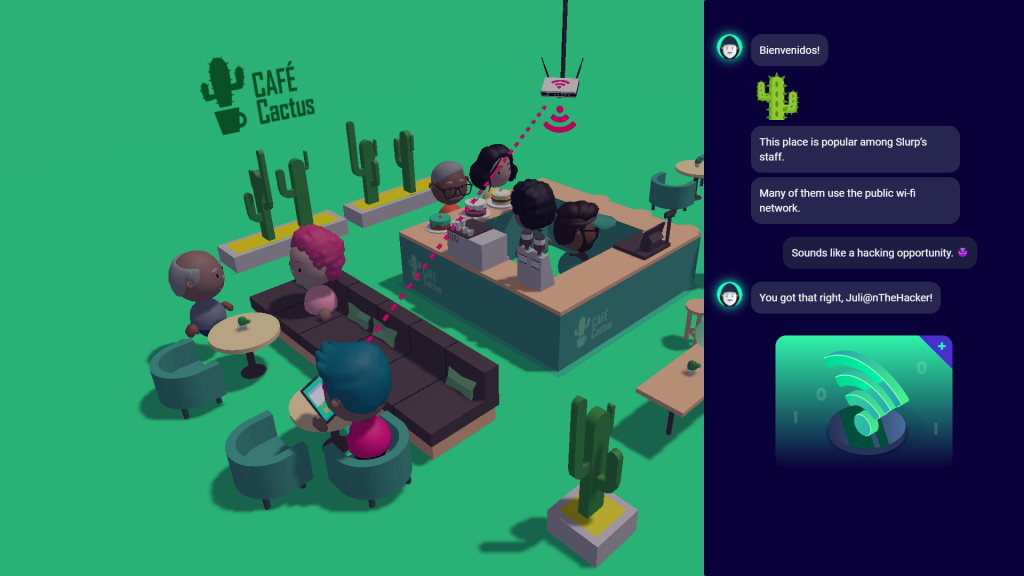 Cyber crime game based learning